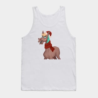 Cute Horse Drawing Tank Top